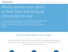 Tablet Screenshot of i2kconnect.com
